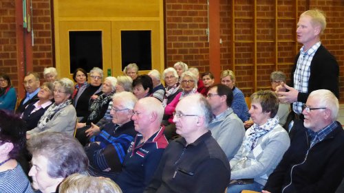 Auch der Vorsitzende des Ostalb-Bauernverbands Hubert Kucher meldete sich bei der Diskussion zu Wort.